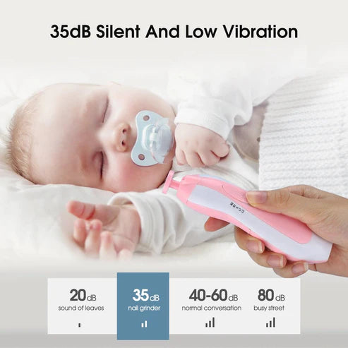 Electric Safe Nail Clippers with Light for Newborn to all Age Group