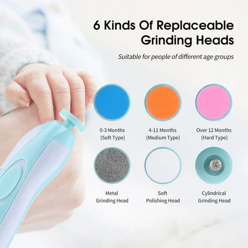 Electric Safe Nail Clippers with Light for Newborn to all Age Group