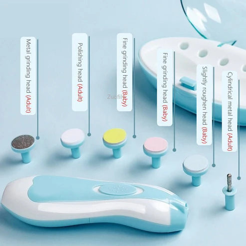 Electric Safe Nail Clippers with Light for Newborn to all Age Group