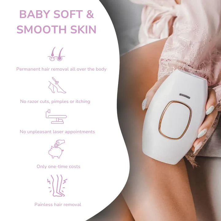 NUROA ™ IPL Hair Remover | Hair-Free Skin in Just Weeks
