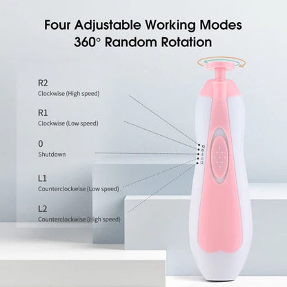 Electric Safe Nail Clippers with Light for Newborn to all Age Group