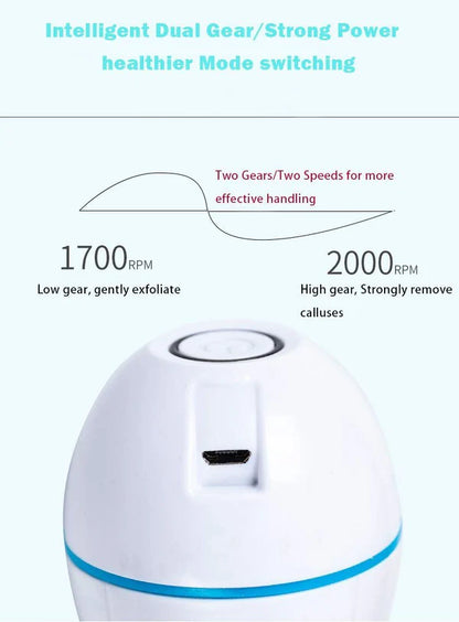 Electric Callus Remover – مزيل الجلد الميت الكهربائي