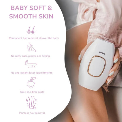 NUROA ™ IPL Hair Remover | Hair-Free Skin in Just Weeks